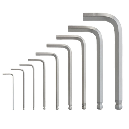 Milwaukee zestaw kluczy imbusowych 9 sztuk