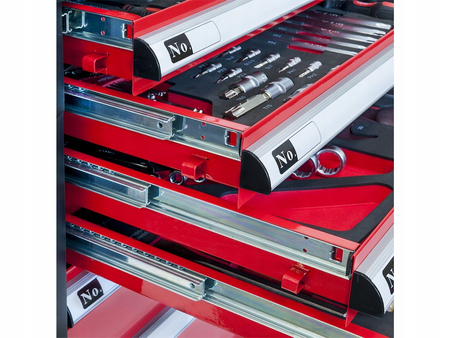 Airpress wózek narzędziowy 7 szuflad z wyposażeniem 217 elementów 791560