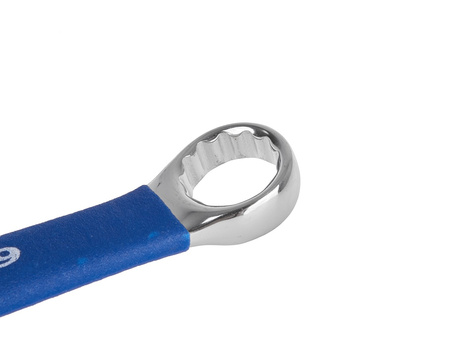 GEKO Klucze płasko-oczkowe z gumowanym uchwyemt 6-36mm 25 elementów G11143