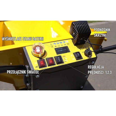 MasterCut Transporter elektryczny Wywrotka wozidło 48V 32A AU-ED500