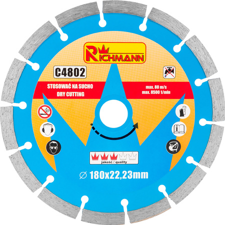 RICHMANN TARCZA SEGMENTOWA 180mm C4802