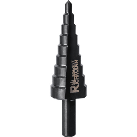 RICHMANN WIERTŁO STOPNIOWE DO METALU 4-20MM SREBRN C9261