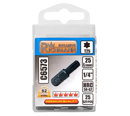 RICHMANN GROT TORX 15x25MM S2 C6571