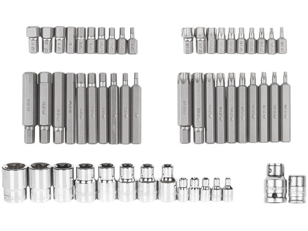 Richmann wkład zestaw bitów imbusowych, torx i nasadek torx C1207