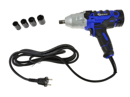 GEKO KLUCZ UDAROWY 1/2 +NASADKI G81053