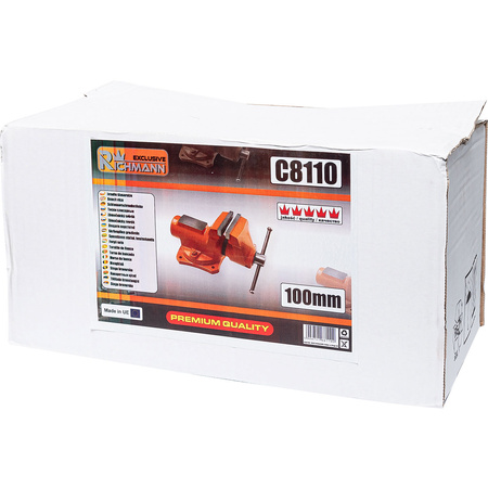 Richmann imadło ślusarskie 100mm obrotowe 15kg C8110