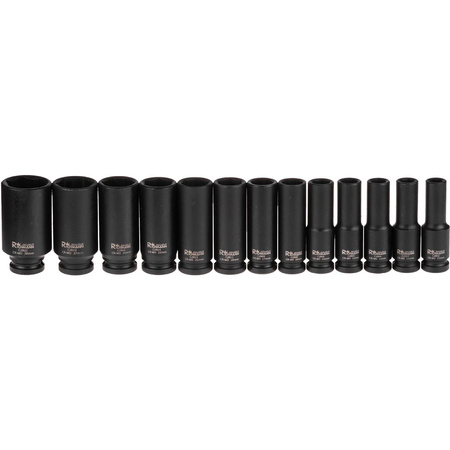 Richmann zestaw nasadek udarowych długich 1/2" 10-30mm C4027