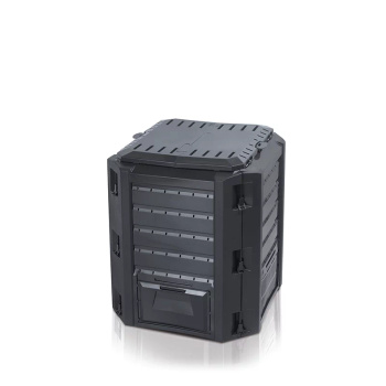 PROSPERPLAST Kompostownik COMPOGREEN Czarny 380L IKL380C-S411