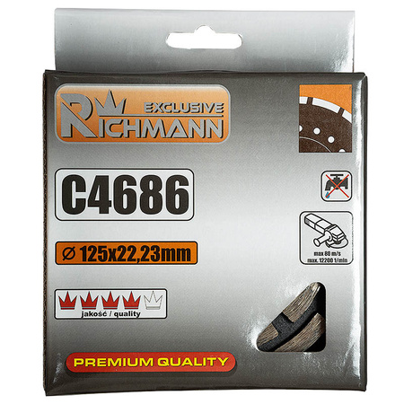 Richmann tarcza diamentowa do szlifowania betonu podwójny segment C4686