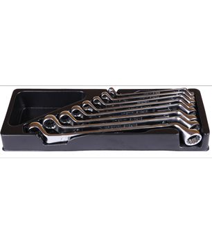 Honiton zestaw kluczy 8PC osadzone oczkowe