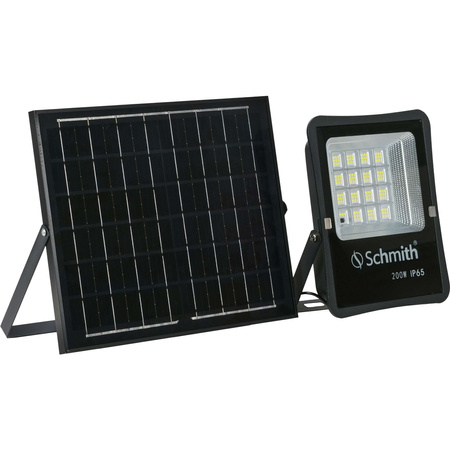 Schmith lampa LED z panelem solarnym 200W SLS-02