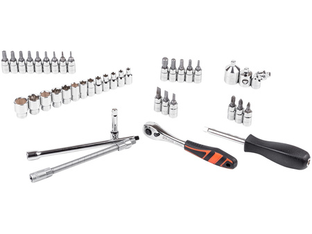 Richmann wkład zestaw bitów i nasadek z grzechotką 1/4" 4-14mm C1206
