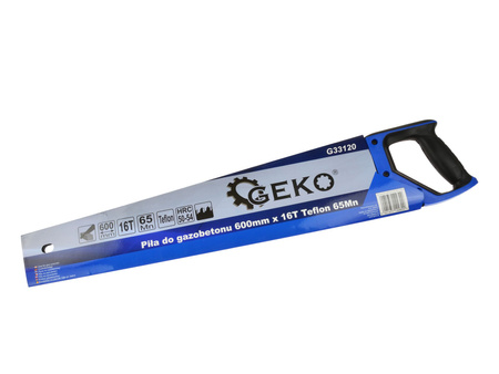 GEKO PIŁA DO GAZOBETONU 600MM 32/16T TEFLON 65MN