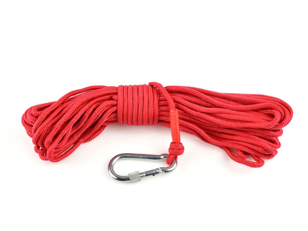 Magnes neodymowy 50kg z liną 20m + rękawice G02425