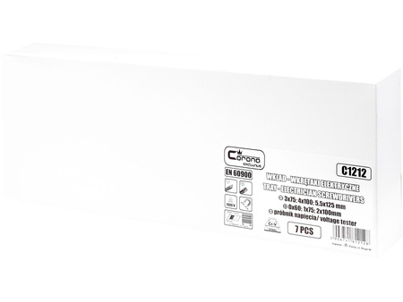 Richmann wkład do wózka wkrętaki elektryczne 6 sztuk + próbnik C1212