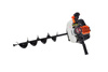 AwTools świder / wiertnica do gleby 2,95km 2-suw +3 Wiertła (100,150,200mm)  GD520