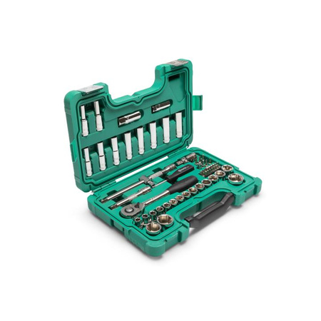 Sata zestaw 60 kluczy nasadowych metrycznych 1/2" ST09007SJ