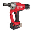 Milwaukee Zestaw w walizce Nitownica M18ONEFLT + 2 akumulatory 5ah + szybka ładowarka
