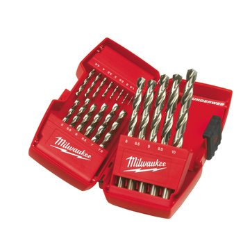 Milwaukee wiertła do metalu HSS-G 19 sztuk 1-10mm