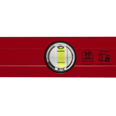 Stalco poziomica 120cm czerwona Perfect S-65122