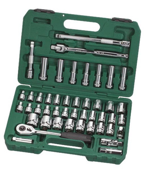 Sata zestaw 46 kluczy nasadowych 1/2 ST09006SJ
