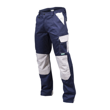 Stalco spodnie robocze do pasa granatowe Premium