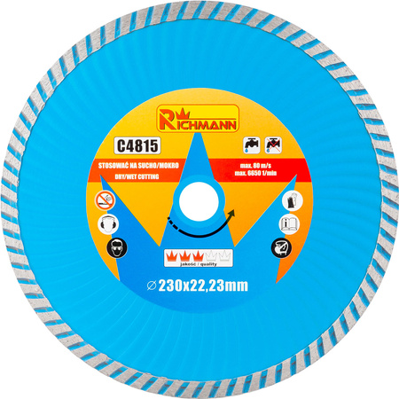 RICHMANN TARCZA DIAMENTOWA SUPER TURBO 230mm C4815