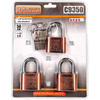 RICHMANN KŁÓDKI 3SZT. SYSTEM 1 KLUCZ 50MM C9350