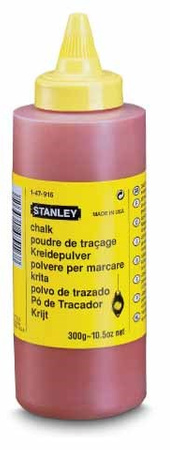 STANLEY KREDA CZERWONA 115g DOZOWNIK PLASTIKOWY