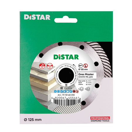 DISTAR Diamentowa tarcza 1A1R 125 Gres Master