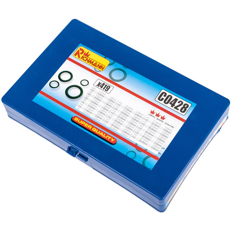 RICHMANN KOMPLET ORINGÓW ZIELONYCH 419 SZTUK C0428