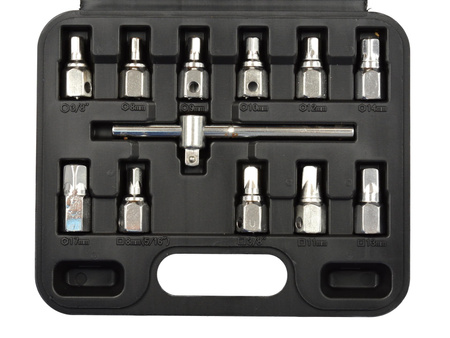 Geko zestaw kluczy do korków olejowych 12 elementów G02710