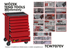 Tengtools wózek narzędziowy 302 elementy TCW707EV z wyposażeniem
