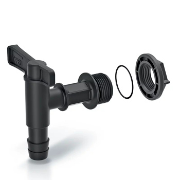 KRAN DO ZBIORNIKA NA DESZCZÓWKĘ CANTAP - czarny ITAP1-S411