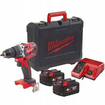 Milwaukee wkrętarka udarowa 18V 60nm M18CBLPD-402C 2x4Ah 4933464537