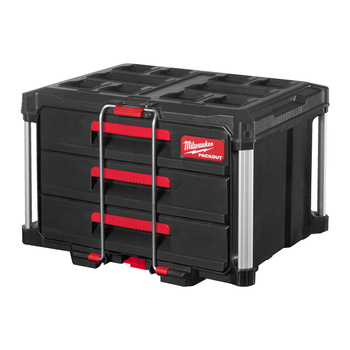 Milwaukee PackOut skrzynia z 3 szufladami 4932472130