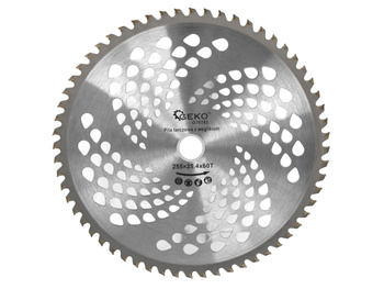 GEKO TARCZA Z WIDIĄ DO PODKASZARKI 255X25,4 60T