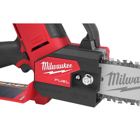 Milwaukee zestaw piła łańcuchowa M12FSH-0 z dwoma akumulatorami i ładowarką