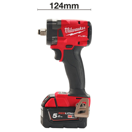 Zestaw Milwaukee Klucz udarowy 339Nm M18FIW2F12 + ładowarka + 2x akumulator 5ah