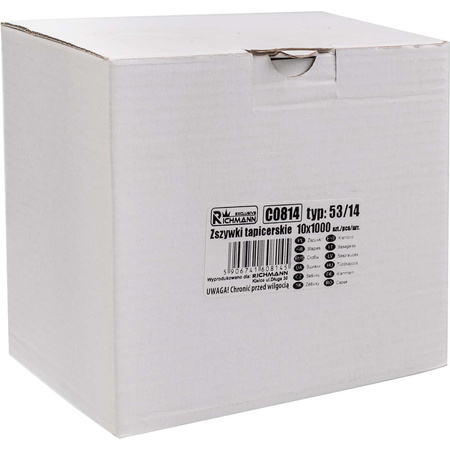 RICHMAN ZSZYWKI 14MM TYP 53 OPAK 1000SZT C0814
