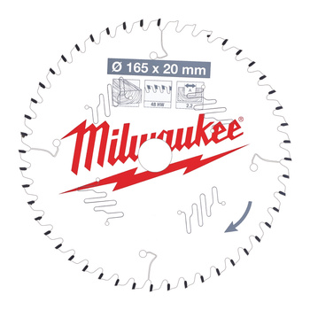 Milwaukee tarcza tnąca widiowa 160x20mm 48Z