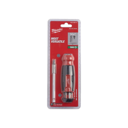 Milwaukee wkrętak uniwersalny z grzechotką 14w1 TORX 4932492810