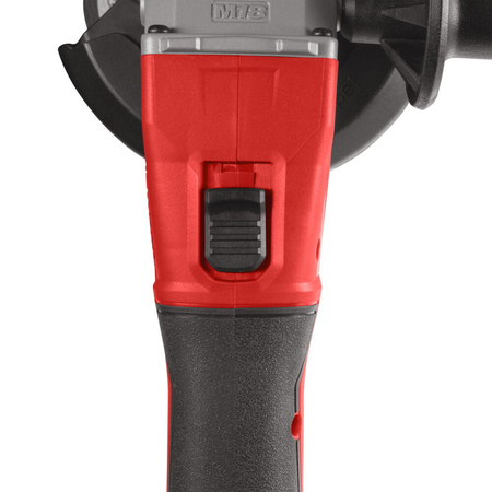 Milwaukee zestaw szlifierka kątowa akumulatorowa 125mm M18BLSAG125X-0  + ładowarka + dwa akumulatory 5AH