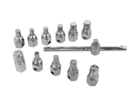 Geko zestaw kluczy do korków olejowych 12 elementów G02710