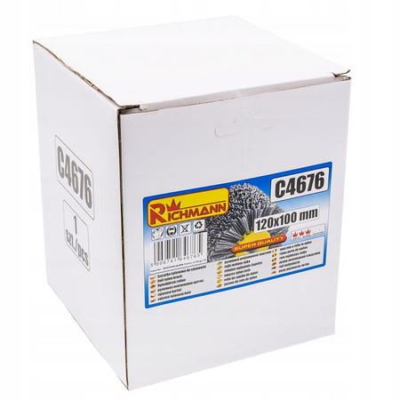 Richmann szczotka do satyniarki nylonowa 120x100  C4676