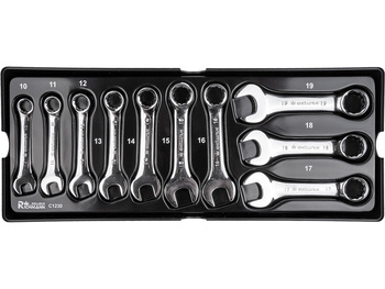 Richmann wkład klucze krótkie płasko oczkowe 10-19mm C1230