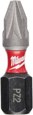 MILWAUKEE KOŃCÓWKA PZ2 X 25MM 25SZT. + UCHWYT MAGN