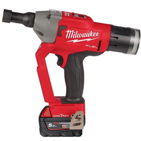 Milwaukee Zestaw w walizce Nitownica M18ONEFLT + 2 akumulatory 5ah + szybka ładowarka