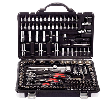 Schmit komplet kluczy nasadowych 150 sztuk SQN-150