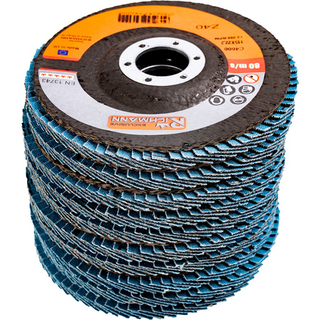 RICHMANN TARCZA ŚCIERNICA LISTKOWA 115MM GR 100 C4603
